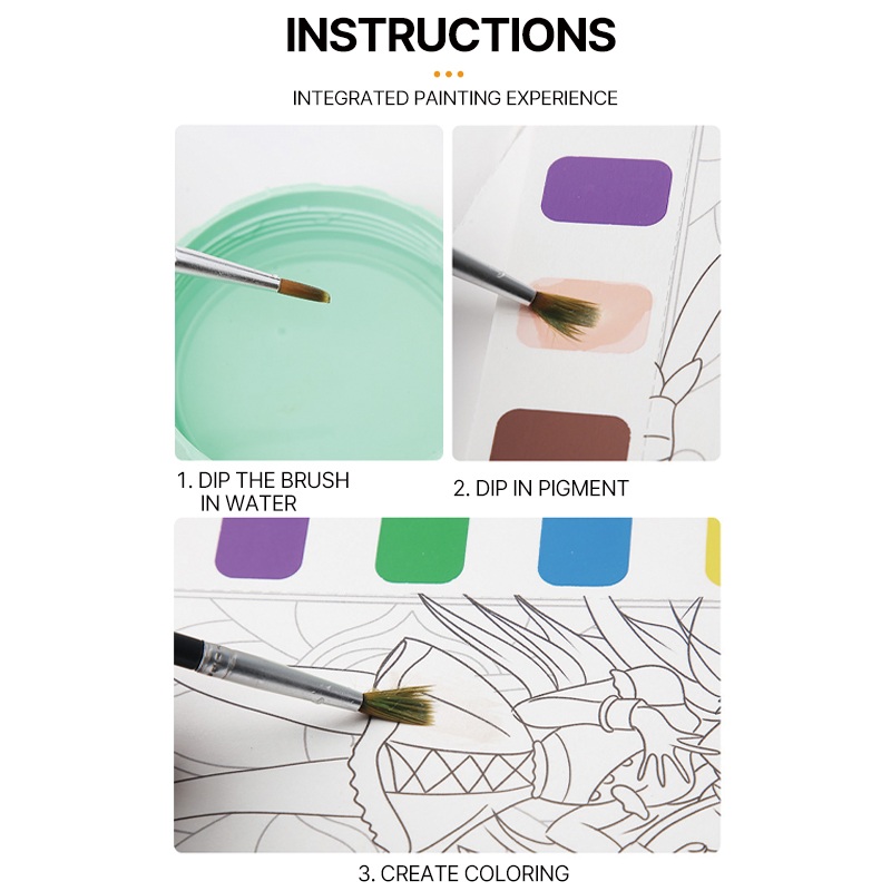 Portable Pocket Watercolor Book