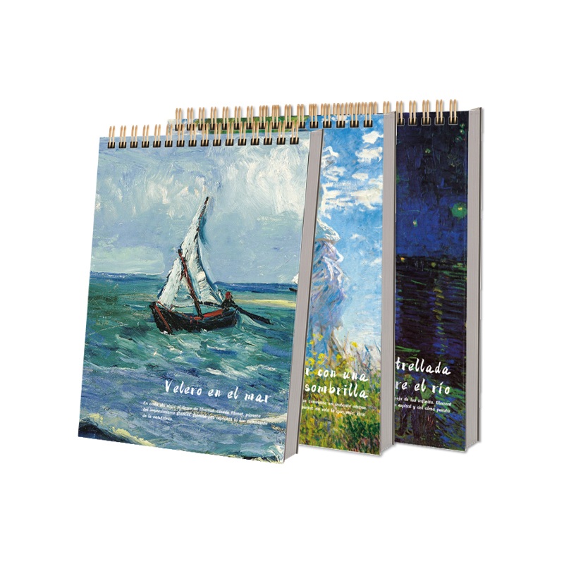 Monet Painting Cover Skissbok